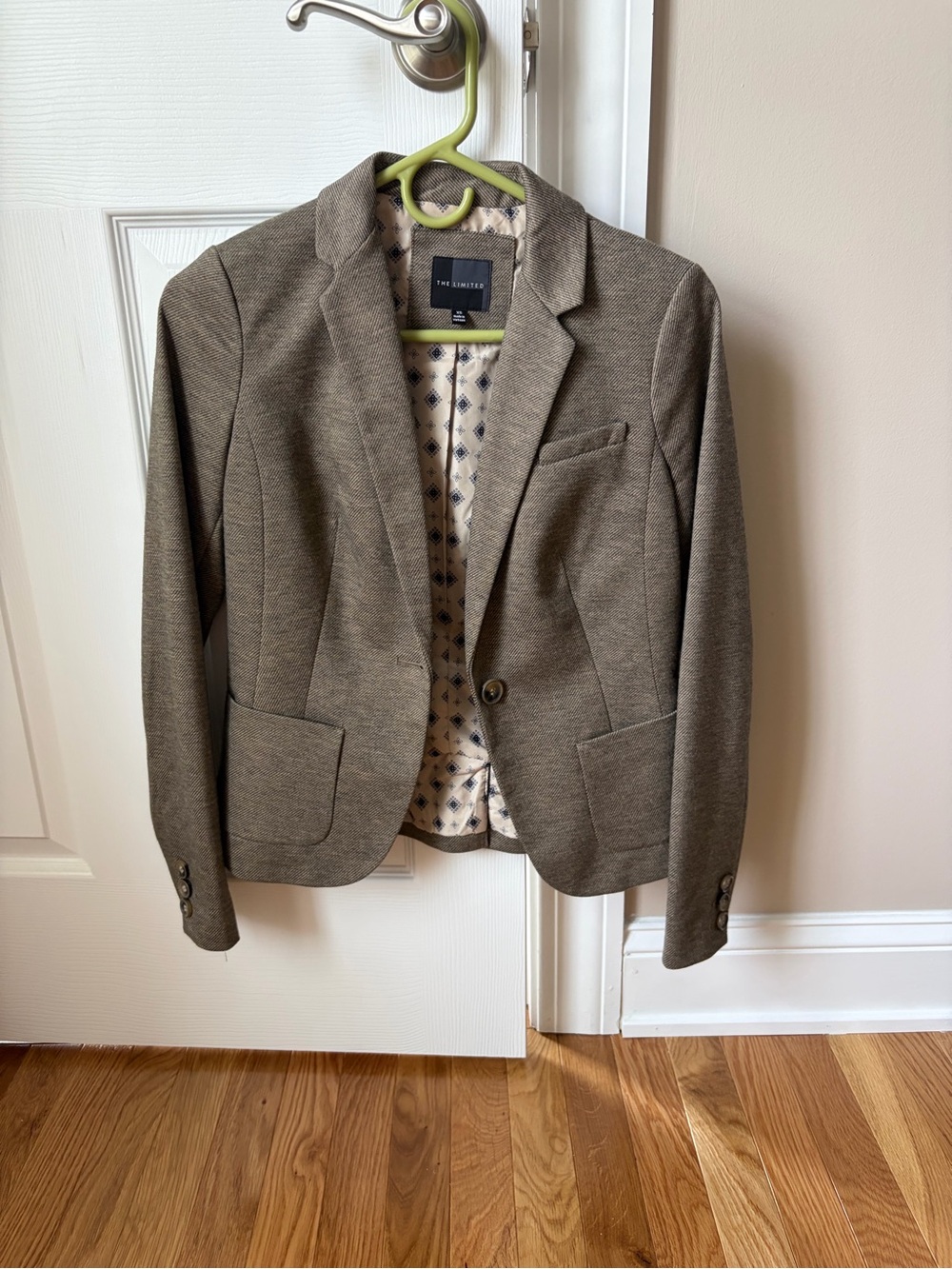 The Limited Olive Green Tailored Women's Blazer